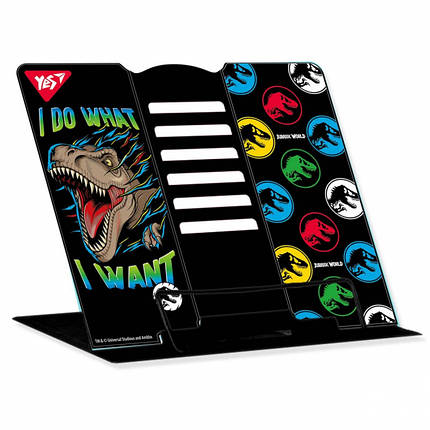 Підставка для книг МЕТАЛ /  Yes " Jurassic World", фото 1