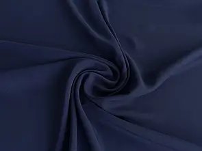 Штапель Темно синій