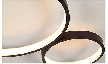 Стельовий світильник PLAFON MODERN LED 132W із вбудованим світлодіодним джерелом+ пульт керування, фото 4