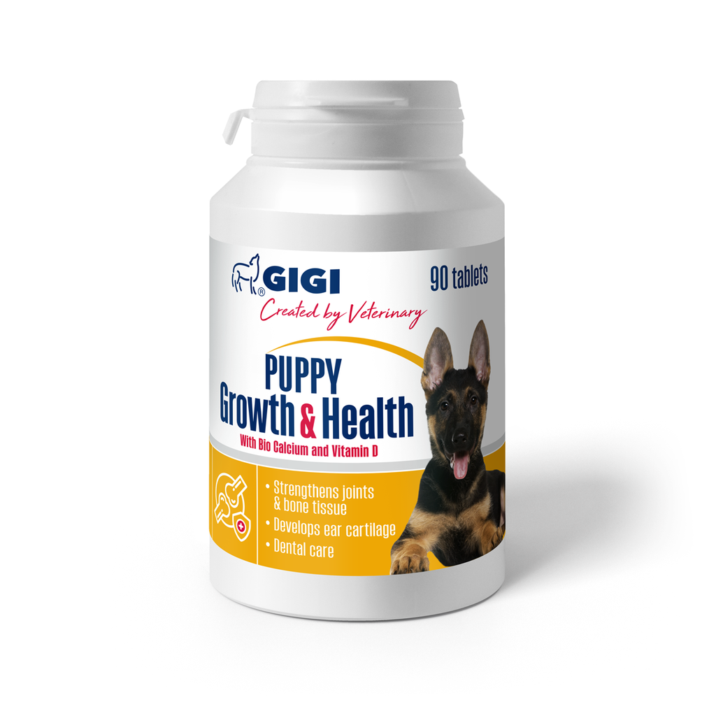 GIGI Puppy Growth & Health добавка для кісток і суглобів для цуценят 90 табл