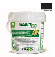 Эпоксидная затирка для плитки, мозаики и керамогранита Kerakoll Fugalite Eco 06 (черный) ведро 3 кг