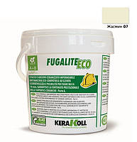 Епоксидна затирка для плитки, мозаїки та керамограніту Kerakoll Fugalite Eco 07 (жасмін) відро 3 кг