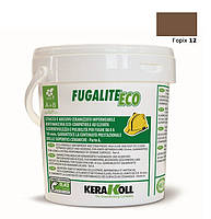Епоксидна затирка для плитки, мозаїки та керамограніту Kerakoll Fugalite Eco 12 (горіх) відро 3 кг