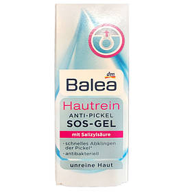 Антибактеріальний гель проти прищів і від чорних цяток Balea Hautrein Anti-Pickel SOS-Gel