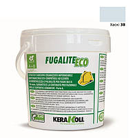 Епоксидна затирка для плитки, мозаїки та керамограніту Kerakoll Fugalite Eco 38 (хаскі) відро 3 кг