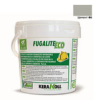 Эпоксидная затирка для плитки, мозаики и керамогранита Kerakoll Fugalite Eco 44 (цемент) ведро 3 кг