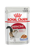 Корм для кошки влажный от 1 года Royal Canin Instinctive in Jelly 85г х 12шт в желе
