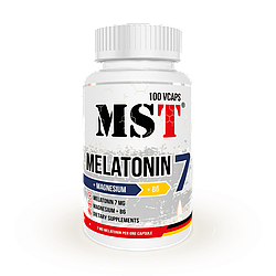 Мелатонін 7 + Магній Б6 MST Melatonine 7 + MAGNESIUM B6 100 капсул