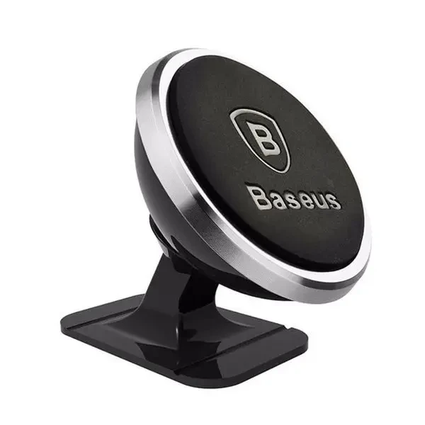 Автотримач Baseus Magnetic 360 Silver SUGENT-NT0S