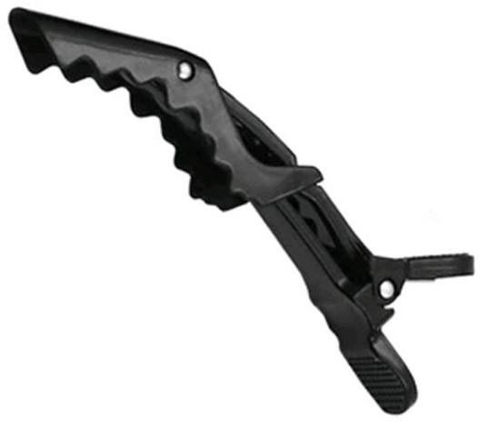 Затискач крокодил для волосся Avadona чорнийEStyle