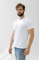 Футболка чоловіча Класика GBI Білий розмір S (12835-м)