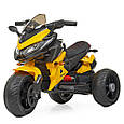 Електромотоцикл дитячий спортивний BMW Sport (жовтий колір), фото 2