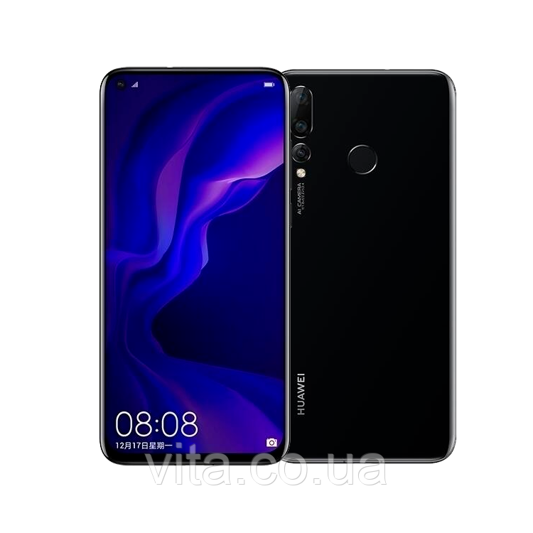Смартфон Huawei Nova 4 8/128Gb Black — Купить Недорого на Bigl.ua ...