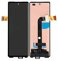 Дисплей Samsung Galaxy F916 Z Fold 2 5G (зовнішній) с тачскрином без рамки, оригинал 100% Service Pack, Black