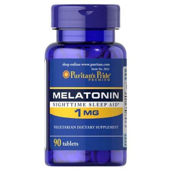 Мелатонін Puritan's Pride Melatonin 1 mg 90 tabl