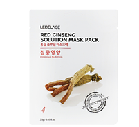 Набір для догляду за обличчям набір тканинних масок LEBELAGE AQUA NATURAL MASK 6+1, фото 4
