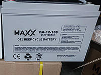 Гелева батарея DEEP CYCLE MAXX 100Ah 12V FM-12-100