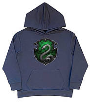 Толстовки "Факультет Слізерін, Герб Хогвартс" мерч Гарри Поттер