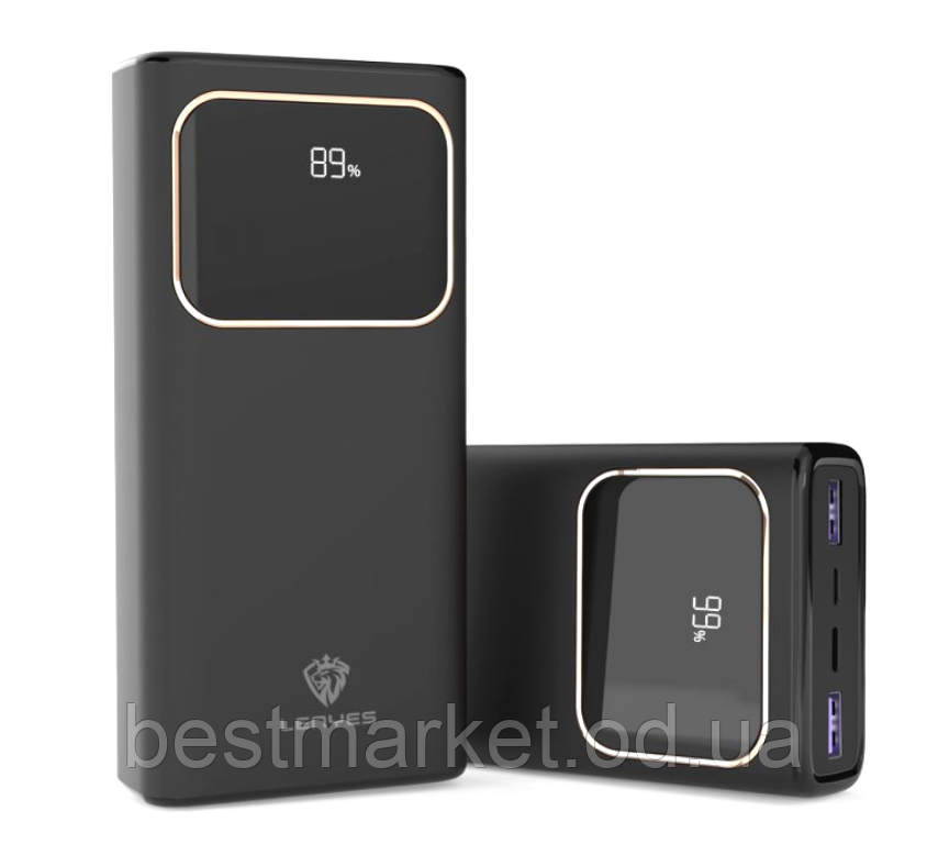 Зовнішній Портативний акумулятор Power Bank Lenyes PX288D 20000mAh