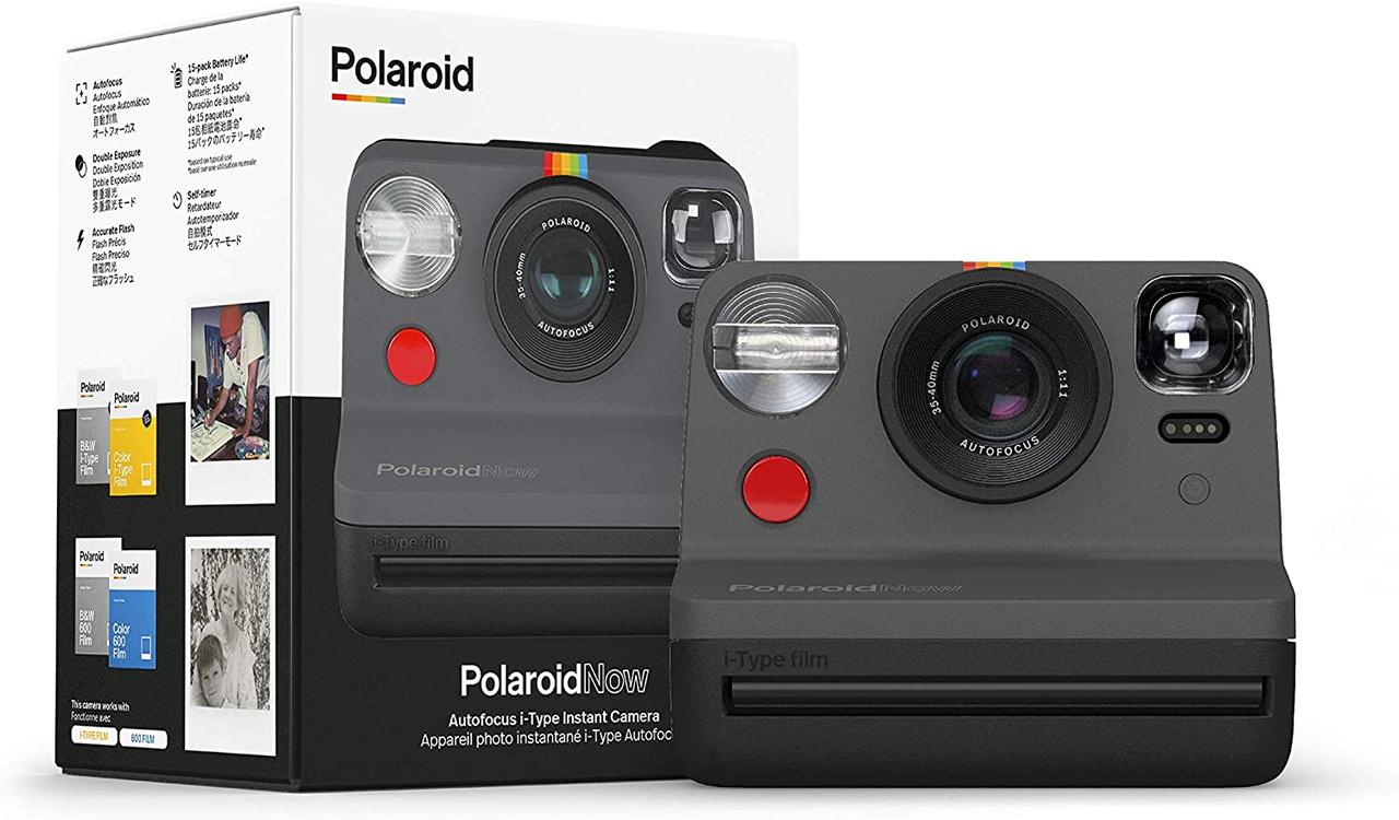 Камера миттєвого друку Polaroid Now Black (9028)