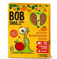 Натуральні цукерки BobSnail з яблуком і гарбузом, 30 г