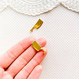 Мініатюра ніж кухарський 2.5 см Золото, фото 2