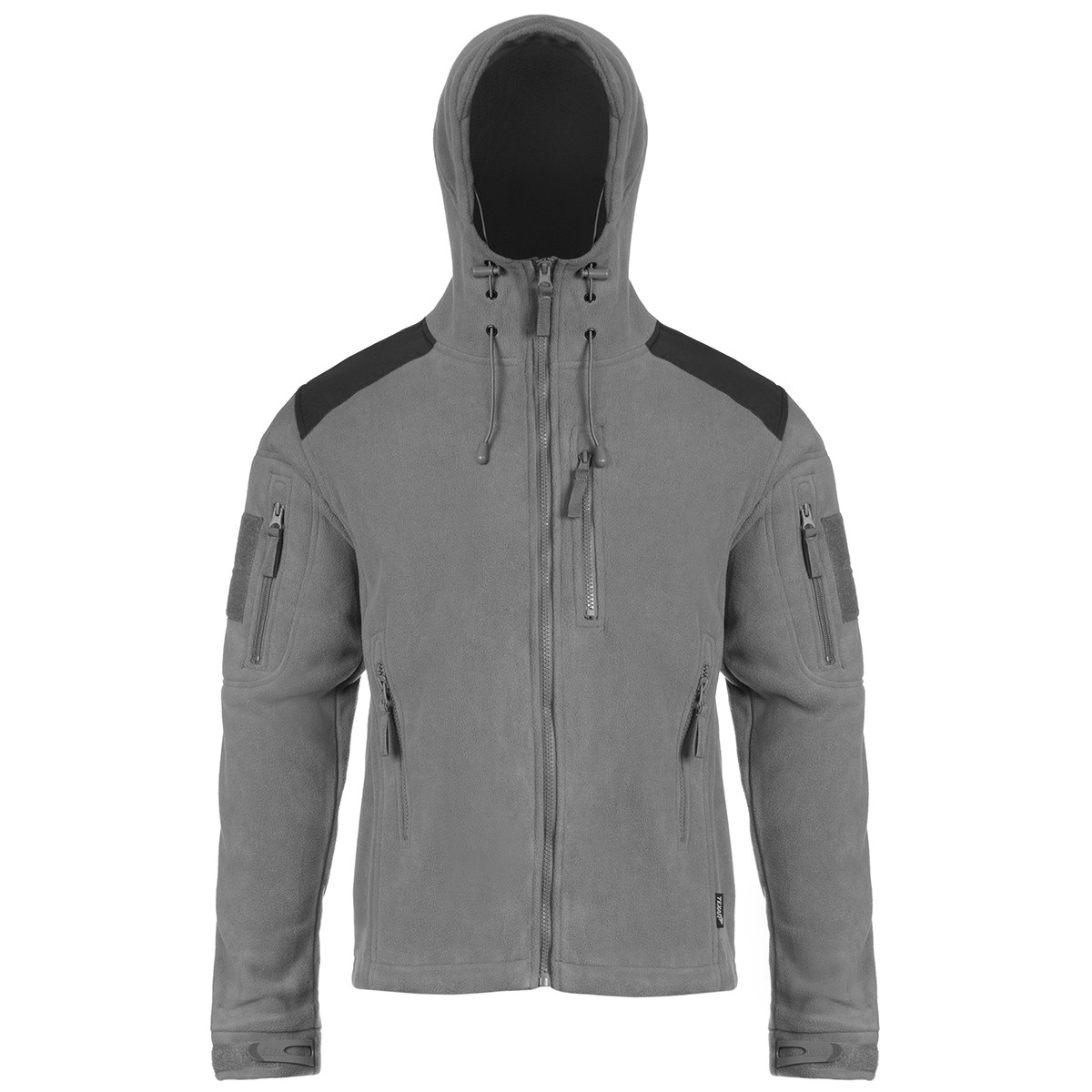 Флісова куртка з капюшоном TEXAR HUSKY Grey  (03-FLHU-CO) РОЗМІР L
