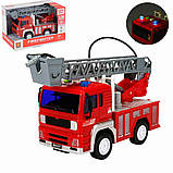 Пожежна машина з водяною помпою (бризкає водою) "Firefighter" арт. WY 552 B, фото 3