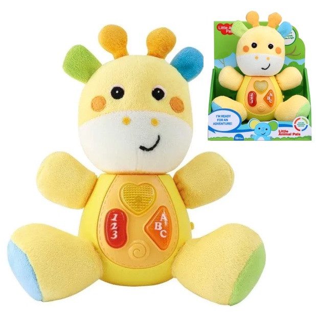 М'яка інтерактивна музична іграшка "Little Animal Pals" (Жираф) арт. 1913-6, фото 1