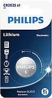 Батарея Philips CR2025 LITHIUM MINICELLS B1 (блістер) (шт.)