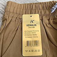 Джогери жіночі бавовна кольорові Kenalin, розмір XL-2XL, асорті, 503-14, фото 4