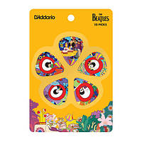 Медиаторы D'Addario 1CWH2-10B7 Yellow Submarine 50th Anniversary Pick Set (Light)