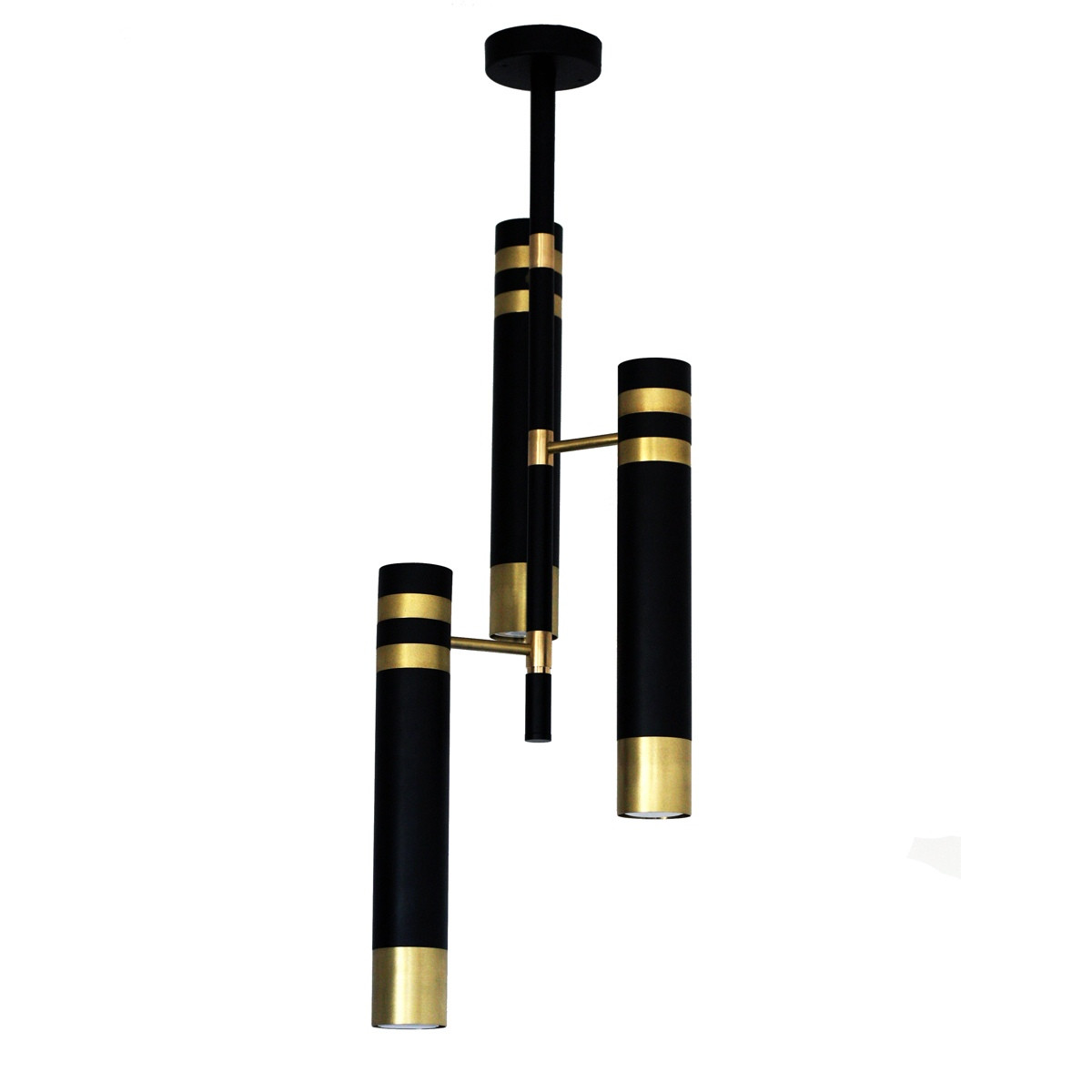 Люстра PikArt Level lamp V3 black&brass 5021, фото 1