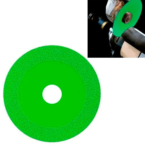 Диск алмазний 100мм для різання скла кераміки, двосторонній, фото 1