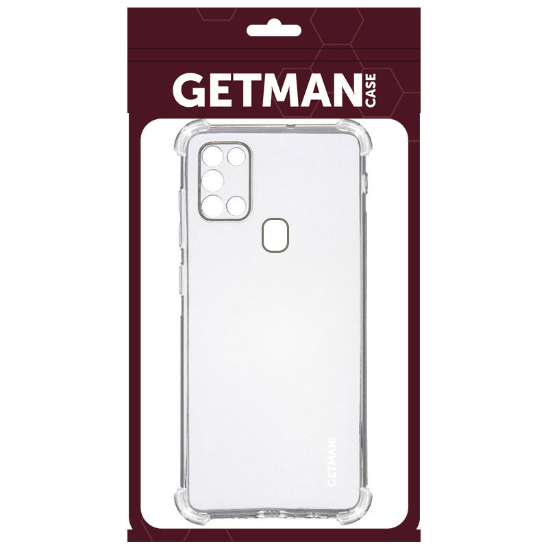 TPU чехол GETMAN Ease logo усиленные углы для Samsung Galaxy A21s - фото 2 - id-p1666942606