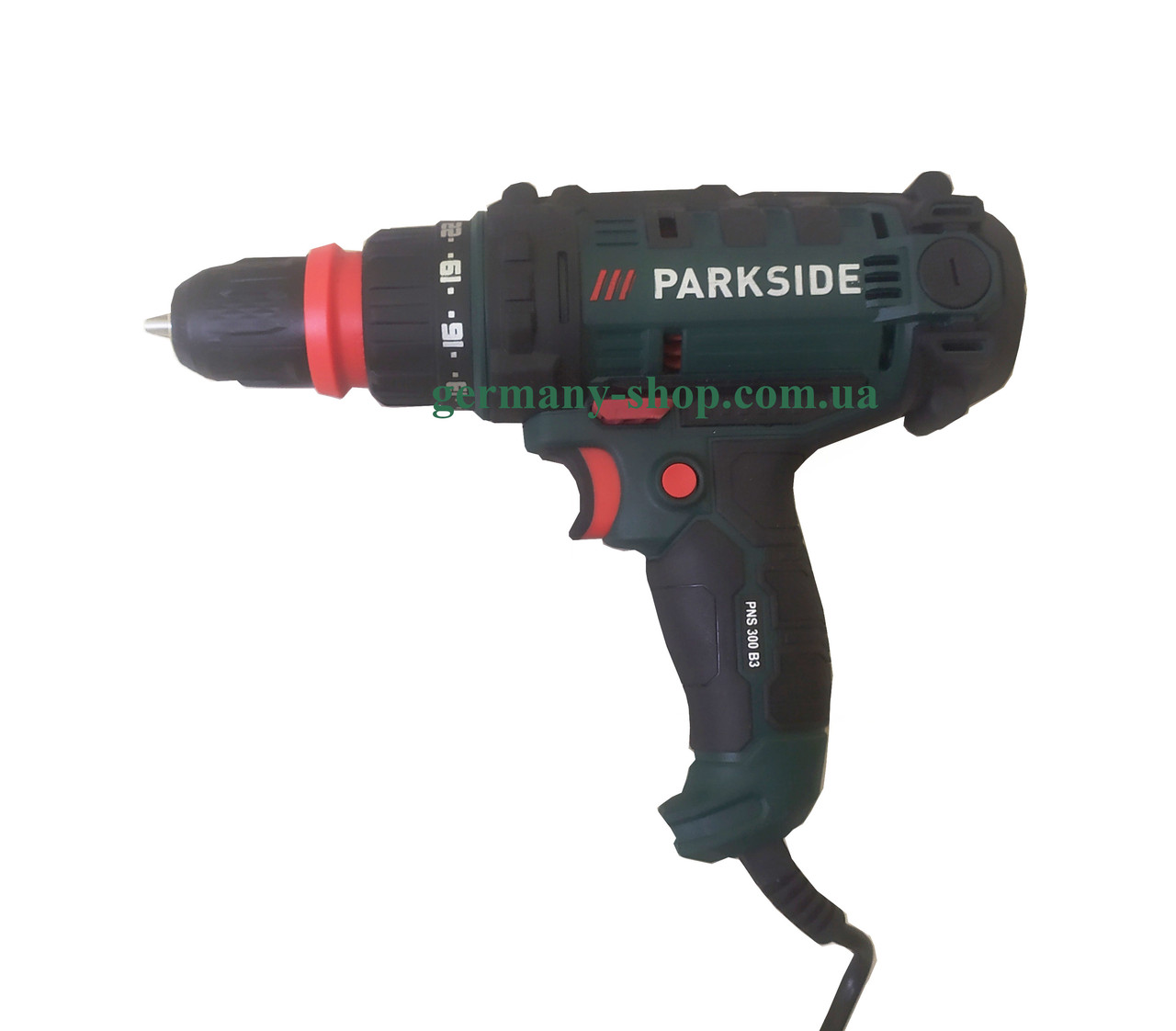 Новий німецький мережевий шурупокрут Parkside PNS 300 B3 із Німеччини з гарантією