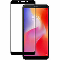 Захисне скло 2.5D CP+ (full glue) для Xiaomi Redmi 6 / Redmi 6A Черный