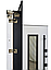 Преміальні вхідні двері з терморозривом Revolution Black Гарантія 7 років Замки Mottura, фото 4