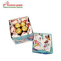 Набор конфет в картонной подарочной коробке №140, 0,5 кг, (11,5х11,5х11,5 см)