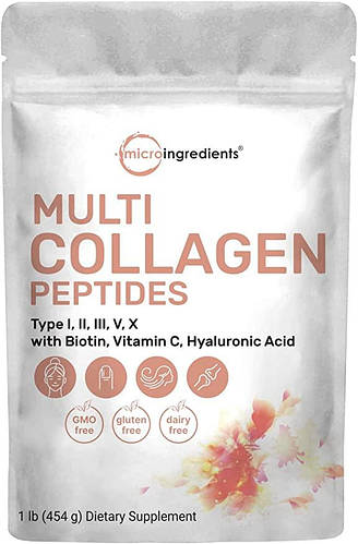 Купить Multi Collagen Protein Powder , 454 гр, Мулти пептиді колагена ...