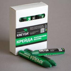 Крейда маркувальна зелена 13мм набір/2шт KREYDA