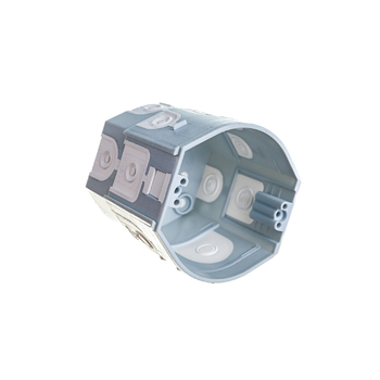 Коробка приладова розподільча d73*70мм в тверді стіни з еласт.ввод. що з'єднуються ПВХ сіра Копос KPR 68/D_KA