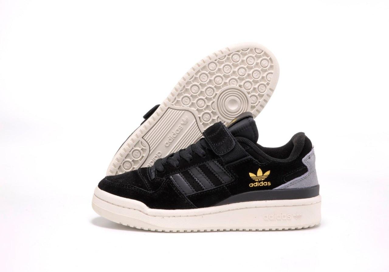 Жіночі Кросівки Adidas Forum Black White 36