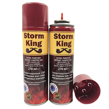 Газ для заправлення запальничок 270 мл StormKing Defender
