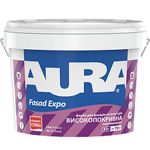 Фарба для фасадів і інтер'єрів Aura Fasad Expo 10л