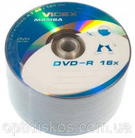 Диск DVD+R 4,7Гб 16х Videx Mamba Bulk/50шт