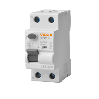 Диференційне реле AC 30мА 10 kA 2Р 16А Resist Videx