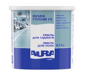 Емаль для підлоги Aura Remix Forum 10 напівматова 2,2л, фото 1