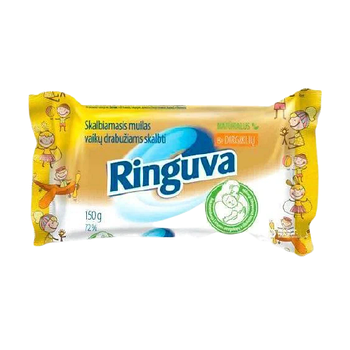 Мило для прання дитячої білизни 150 г ручне 72% господарське Ringuva