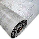 Самоклеюча вінілова плитка в рулоні Попеляста 3000х600х2мм, фото 4